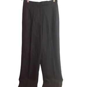 Giorgio Sari Angelo Pants 100% Wool Black 10 R.M. No. 53542